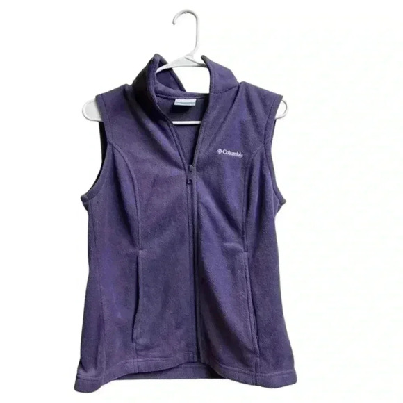 Columbia Women's Fleece Zip Vest - Picture 1 of 8